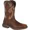 Durango Men's Western Boot, 9 M, Leather, 11 in H, Prairie Brown DDB0202 - alternate 1